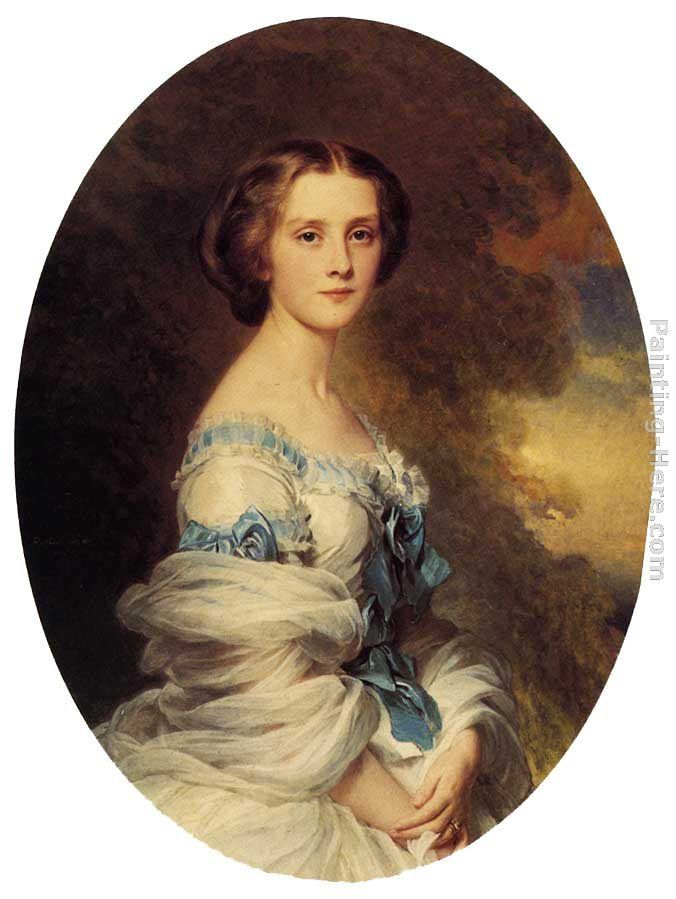 Franz Xavier Winterhalter Melanie de Bussiere, Comtesse Edmond de Pourtales